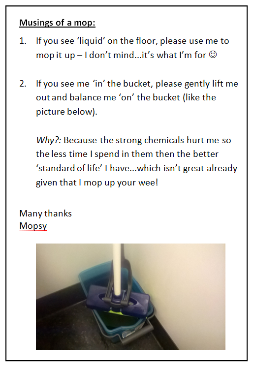 Musings of a mop
