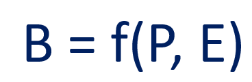 B=fPE